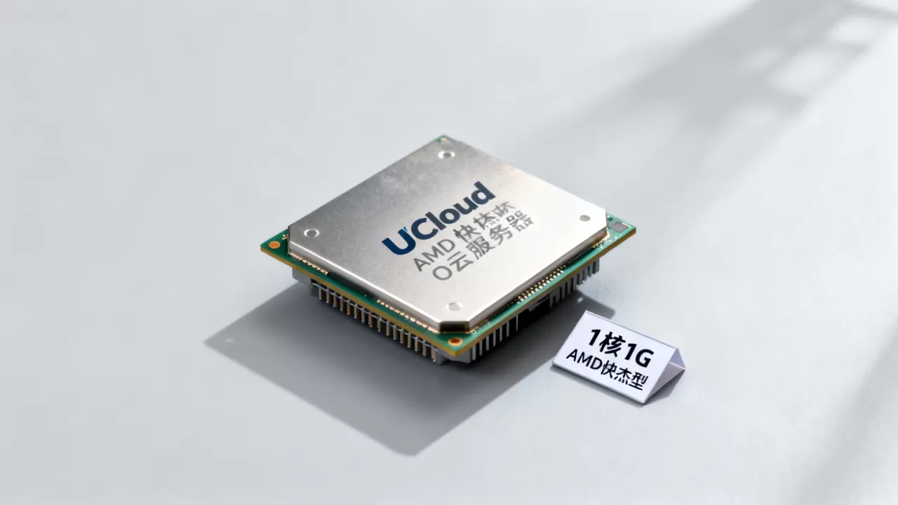 UCloud洛杉矶AMD快杰型O云服务器1核1G怎么样？