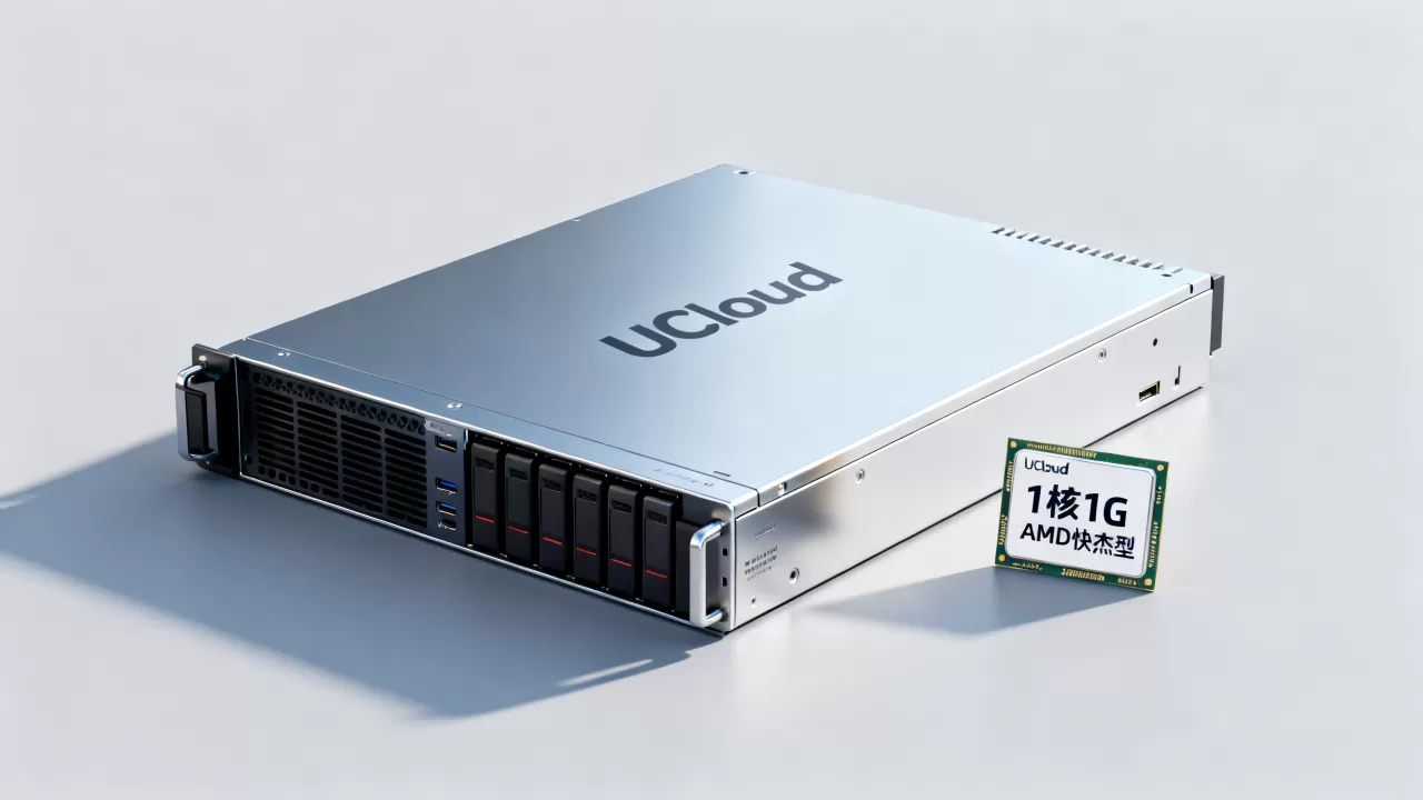 UCloud洛杉矶AMD快杰型O云服务器1核1G怎么样？