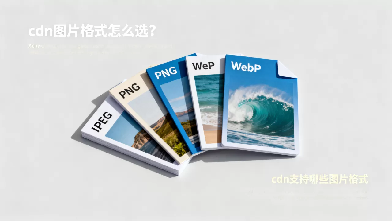 cdn图片格式怎么选？cdn支持哪些图片格式