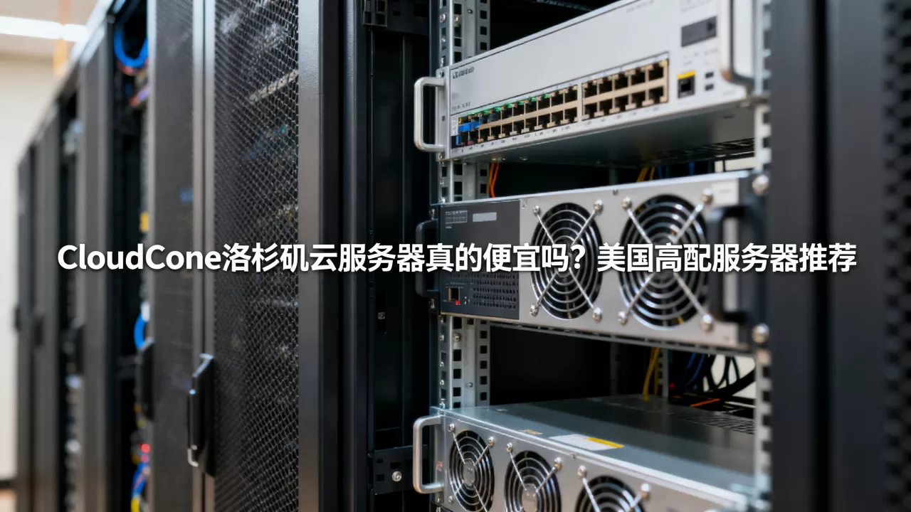 CloudCone洛杉矶云服务器真的便宜吗？美国高配服务器推荐