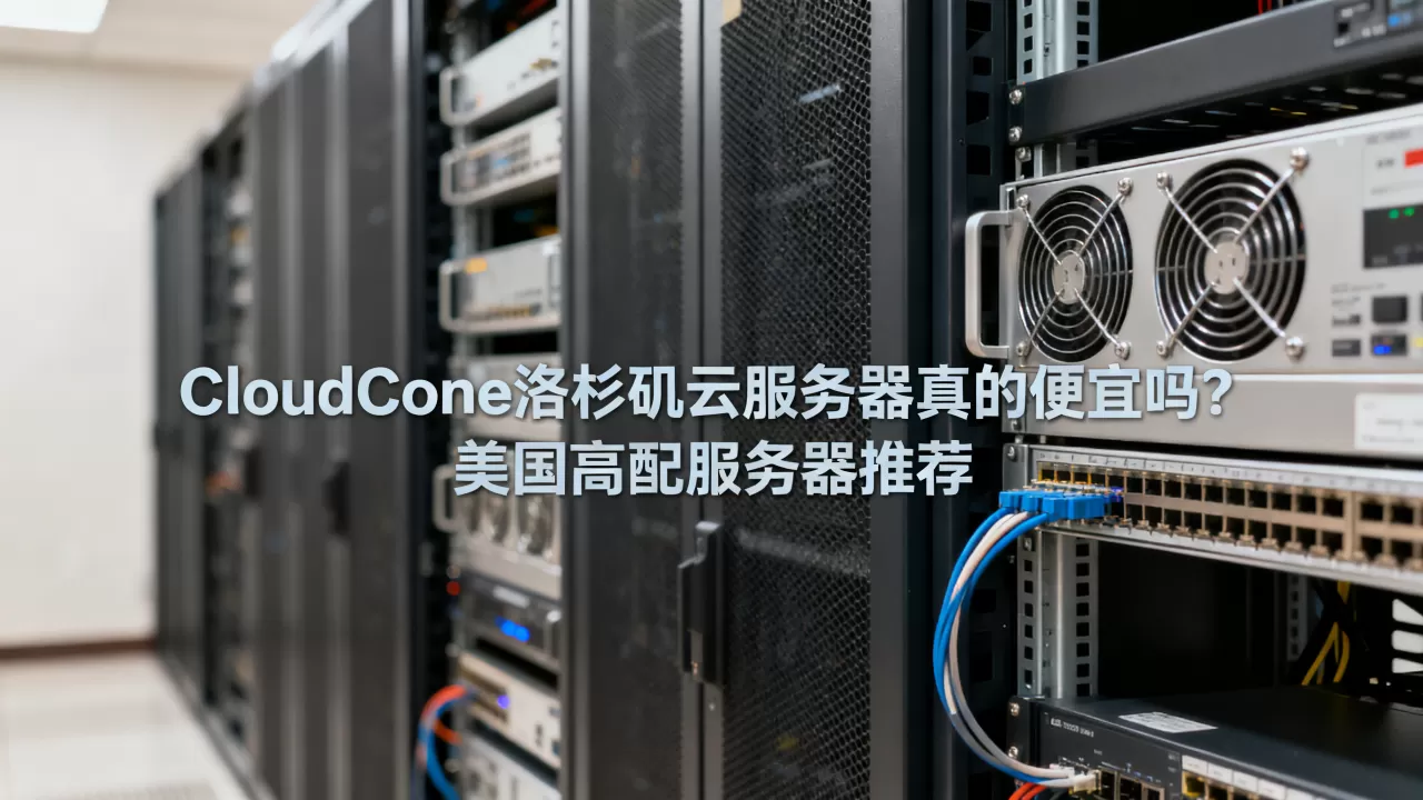 CloudCone洛杉矶云服务器真的便宜吗？美国高配服务器推荐
