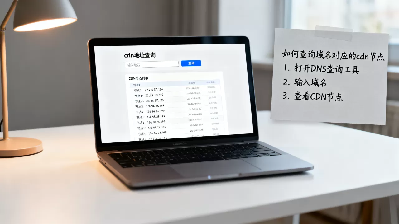 网址对应cdn地址是什么？如何查询域名对应的cdn节点
