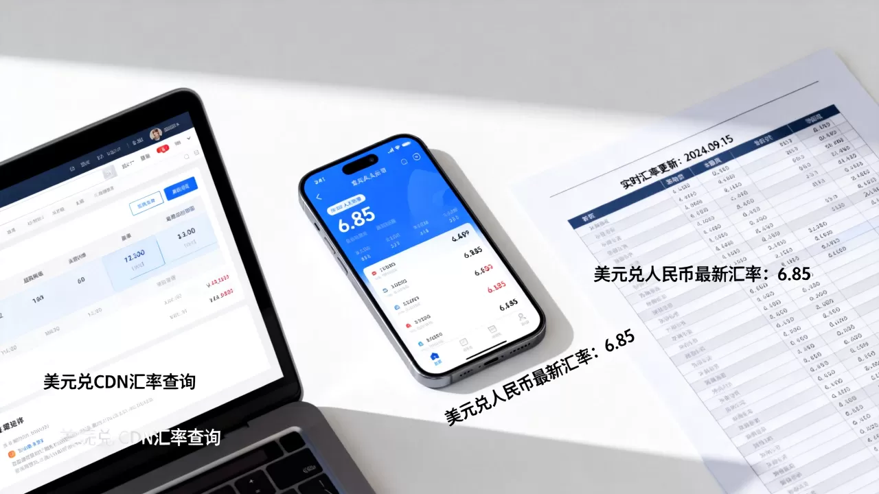 美元兑CDN汇率怎么查？美元兑人民币最新汇率
