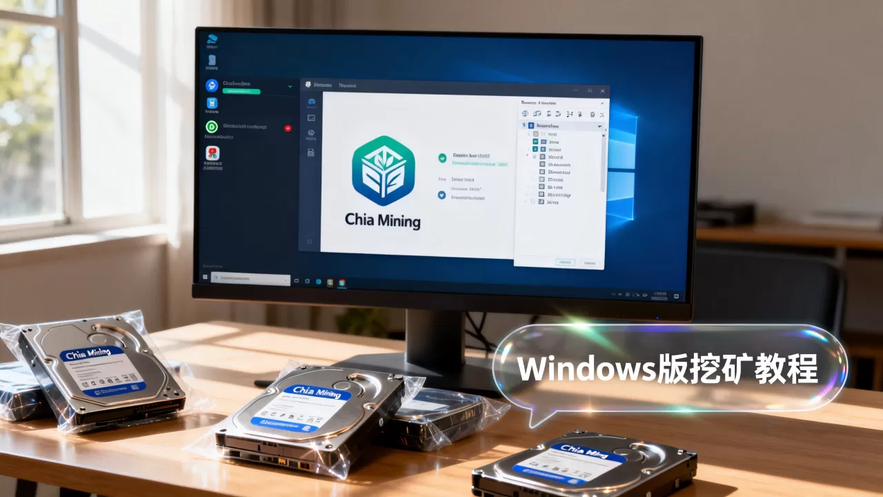 Chia奇亚币怎么挖矿？Windows版挖矿教程及交流群