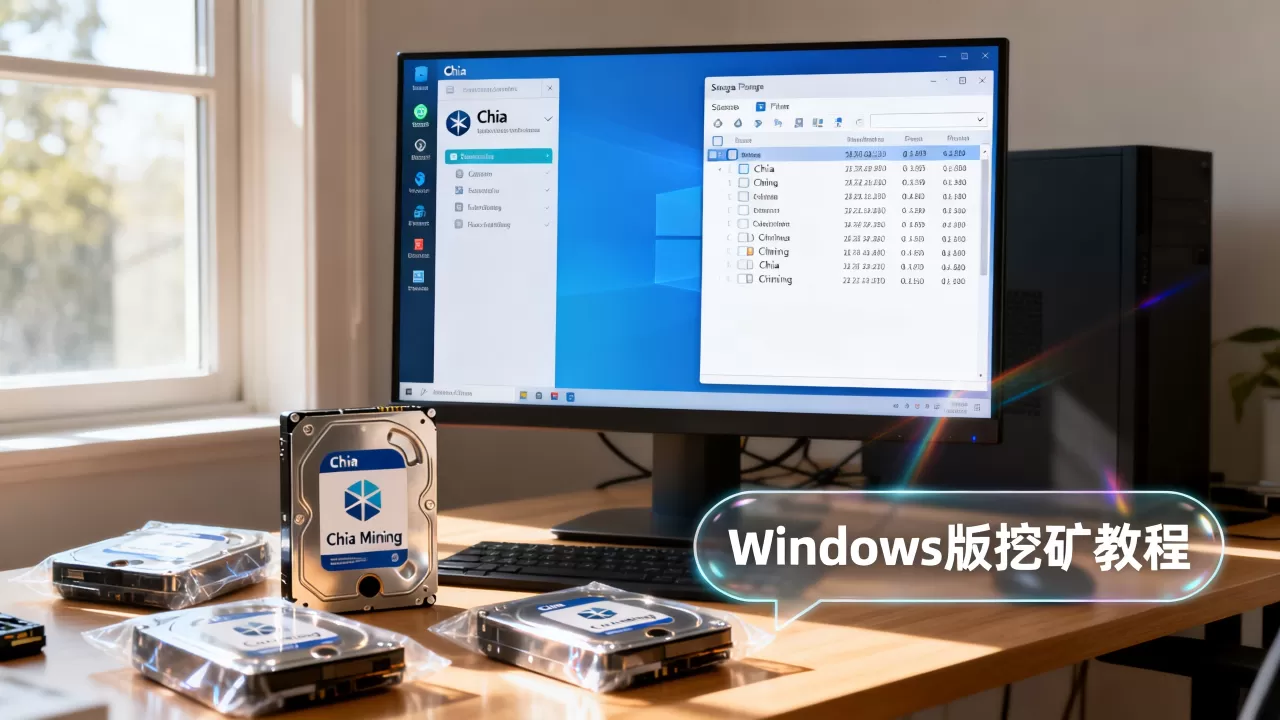 Chia奇亚币怎么挖矿？Windows版挖矿教程及交流群