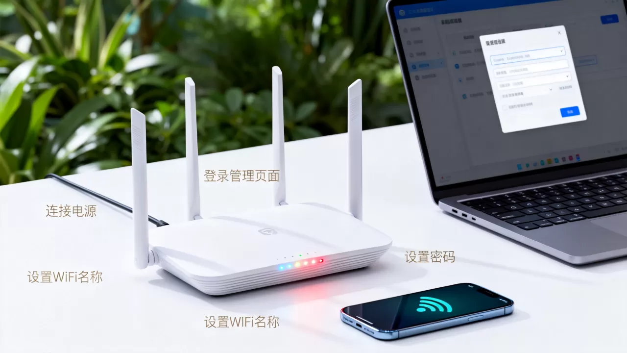 公司网络怎么用路由器怎么设置？无线路由器怎么设置密码