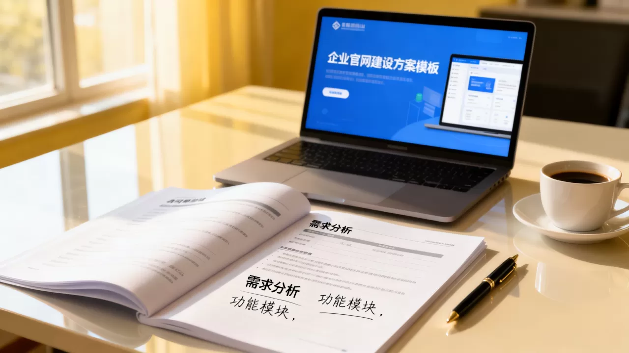 公司网站建设需求书怎么写？企业官网建设方案模板