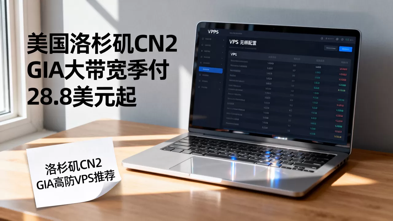 美国洛杉矶CN2 GIA大带宽季付28.8美元起值得买吗？洛杉矶CN2 GIA高防VPS推荐