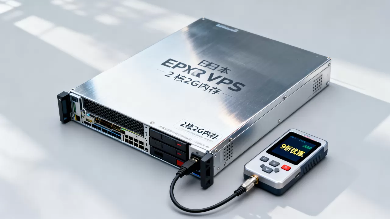V.PS日本EPYC VPS性能如何？2核2G内存9折优惠值得入手吗