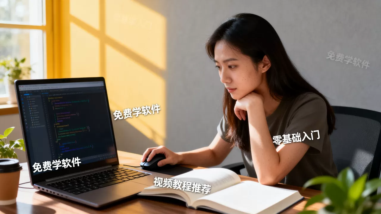 哪里能免费学软件？零基础入门视频教程推荐