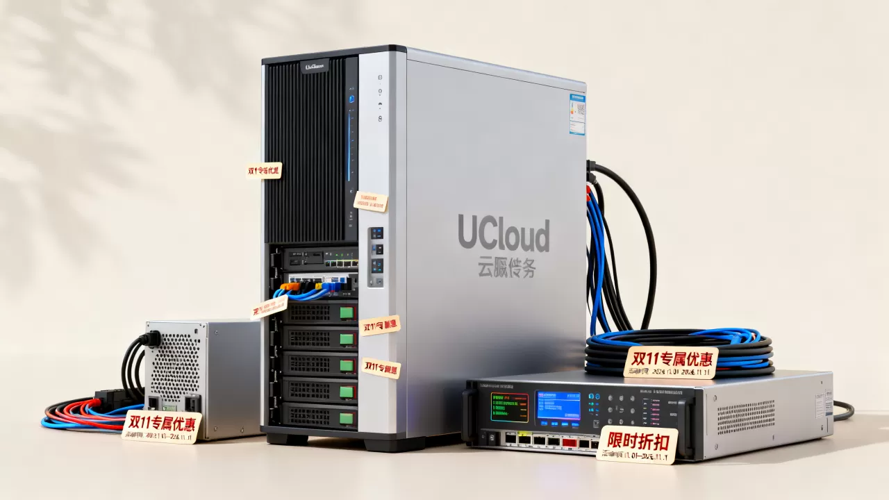 2026年UCloud云服务器双11怎么买最划算？云服务器优惠活动详情