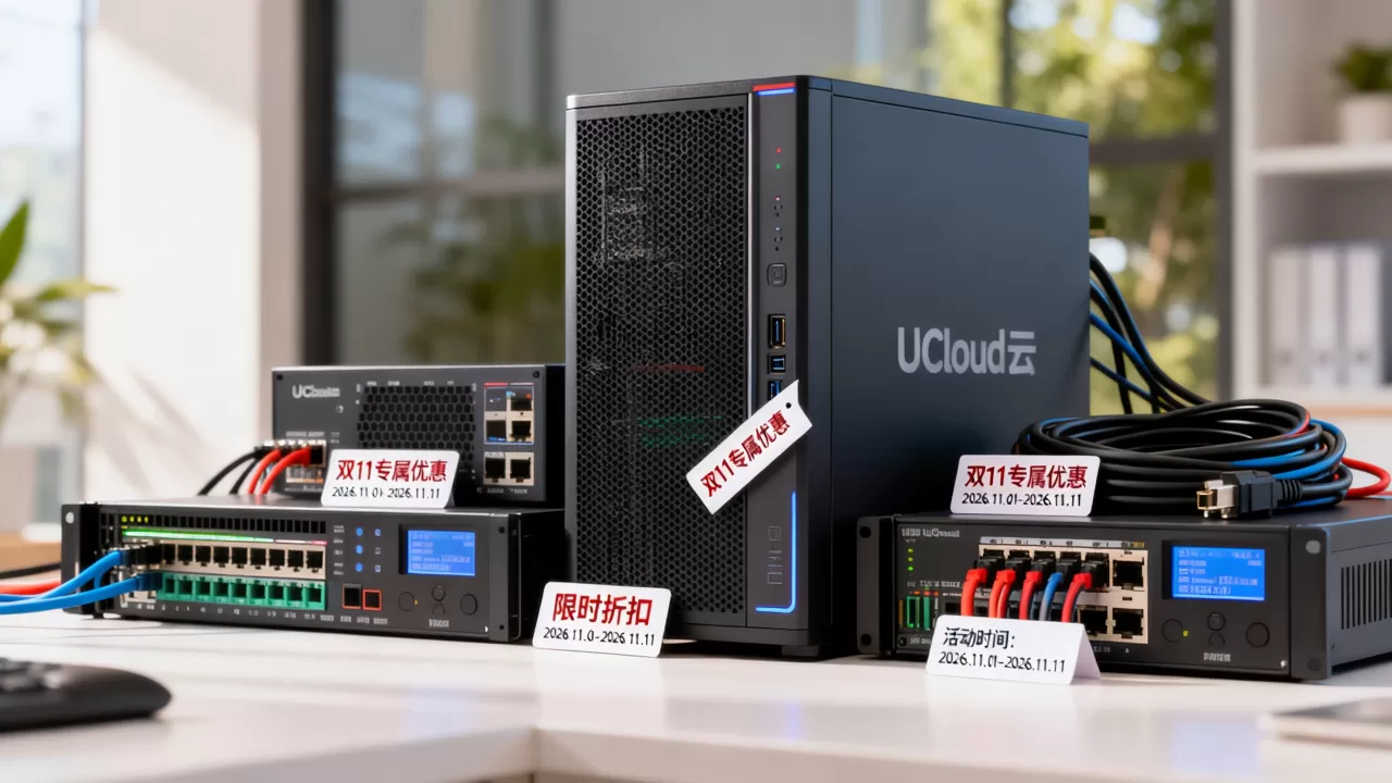 2026年UCloud云服务器双11怎么买最划算？云服务器优惠活动详情