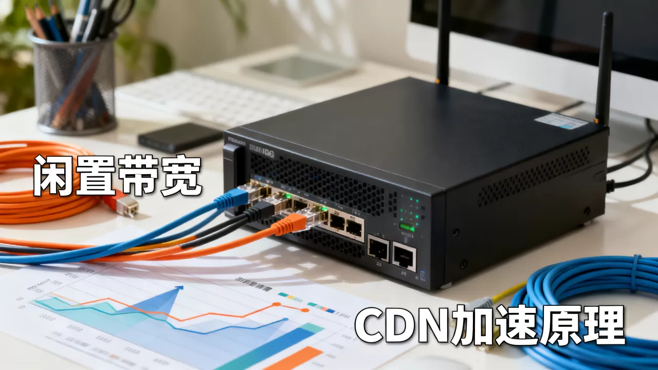 闲置带宽怎么赚钱？cdn加速原理是什么