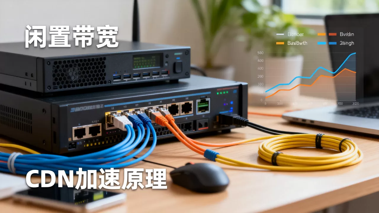 闲置带宽怎么赚钱？cdn加速原理是什么