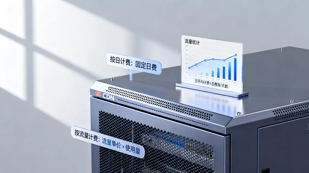 CDN日平均计费怎么算？CDN按日计费还是按流量