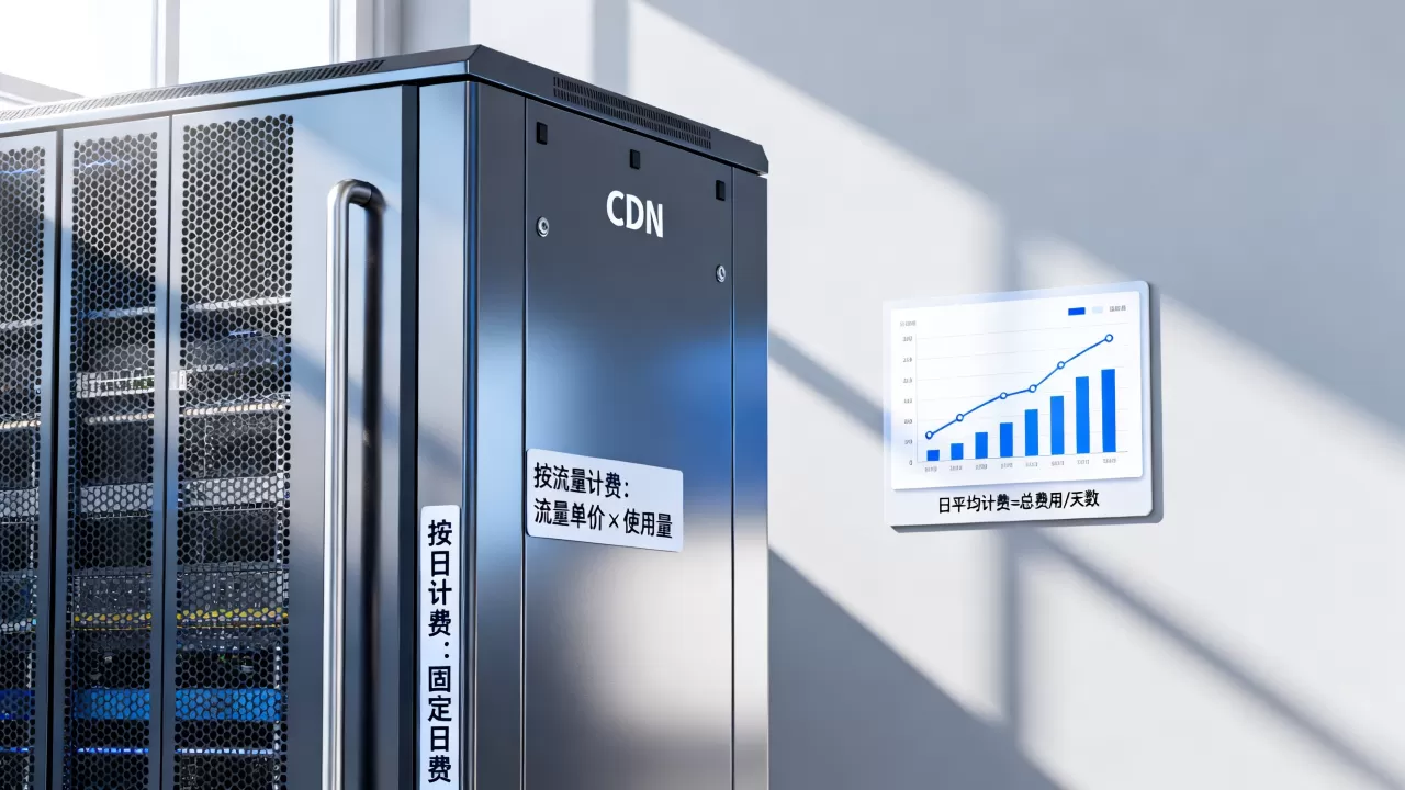 CDN日平均计费怎么算？CDN按日计费还是按流量