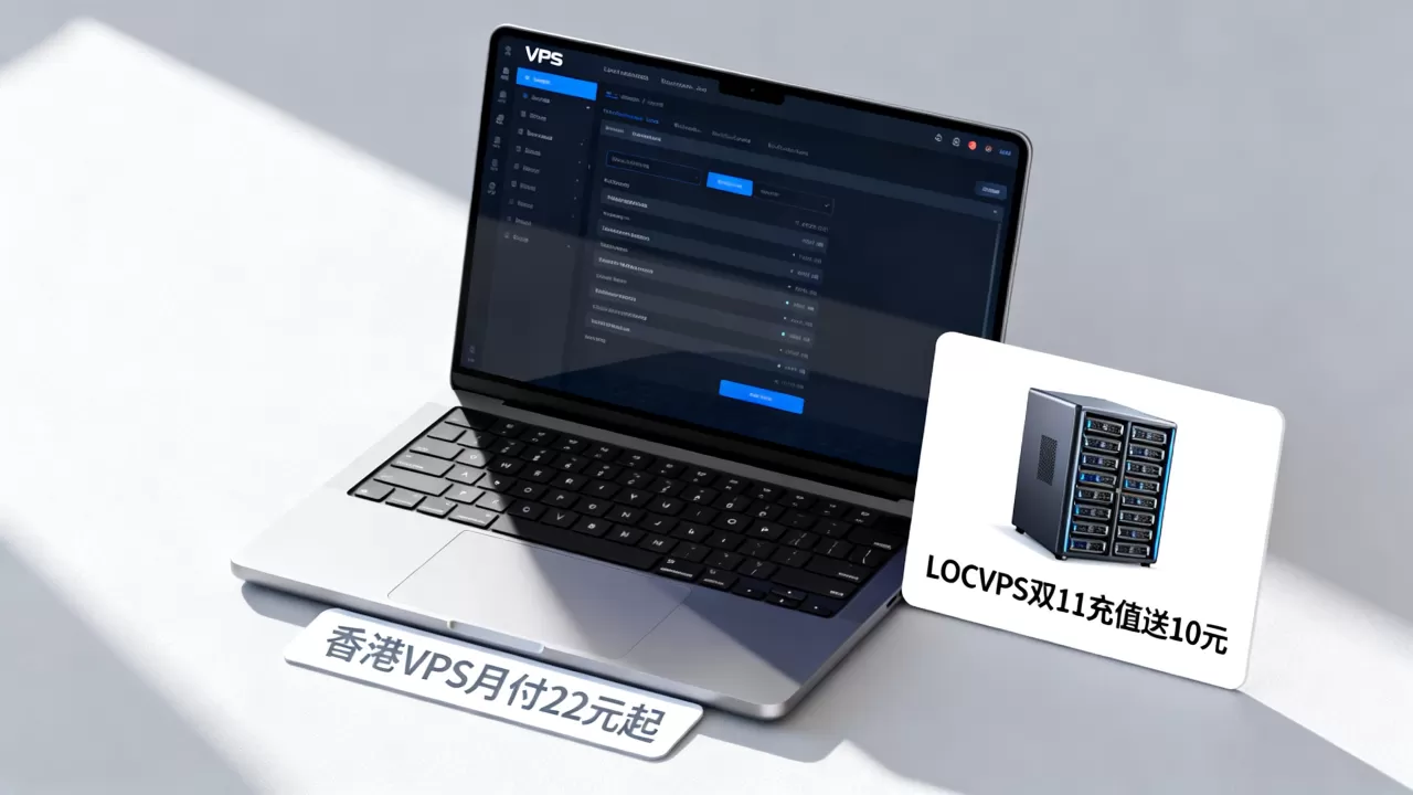 LOCVPS双11充值送10元是真的吗，香港VPS月付22元起靠谱吗