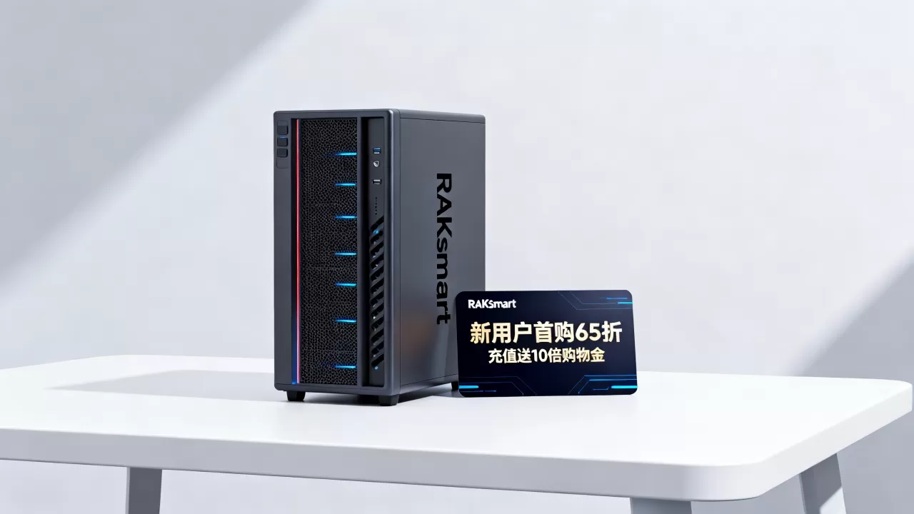 RAKsmart新用户首购65折是真的吗？RAKsmart充值送10倍购物金活动规则