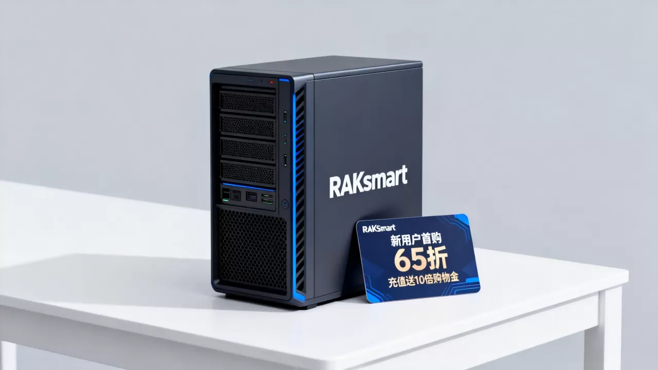 RAKsmart新用户首购65折是真的吗？RAKsmart充值送10倍购物金活动规则
