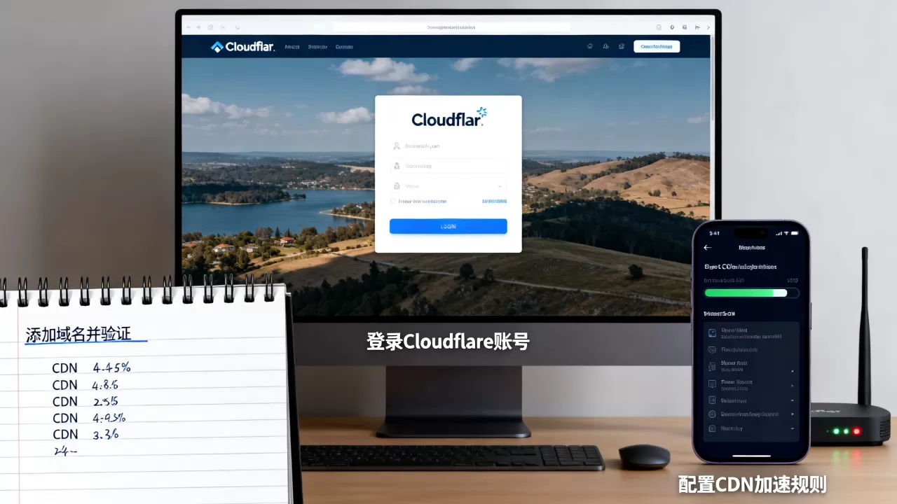 Cloudflare免费CDN怎么设置？如何配置CDN加速
