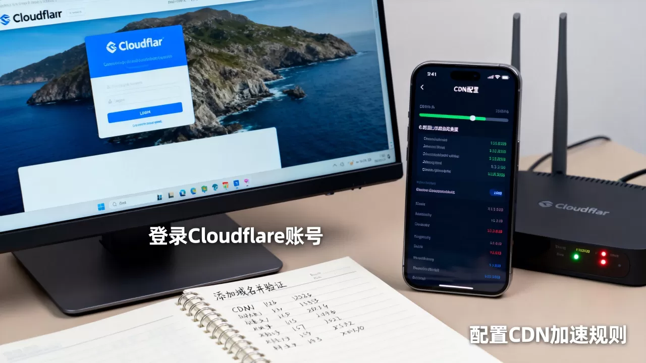 Cloudflare免费CDN怎么设置？如何配置CDN加速