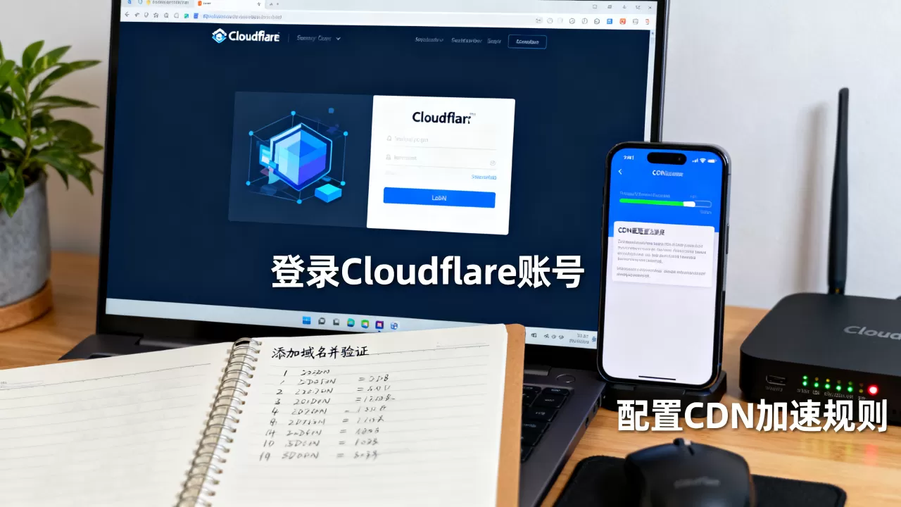 Cloudflare免费CDN怎么设置？如何配置CDN加速