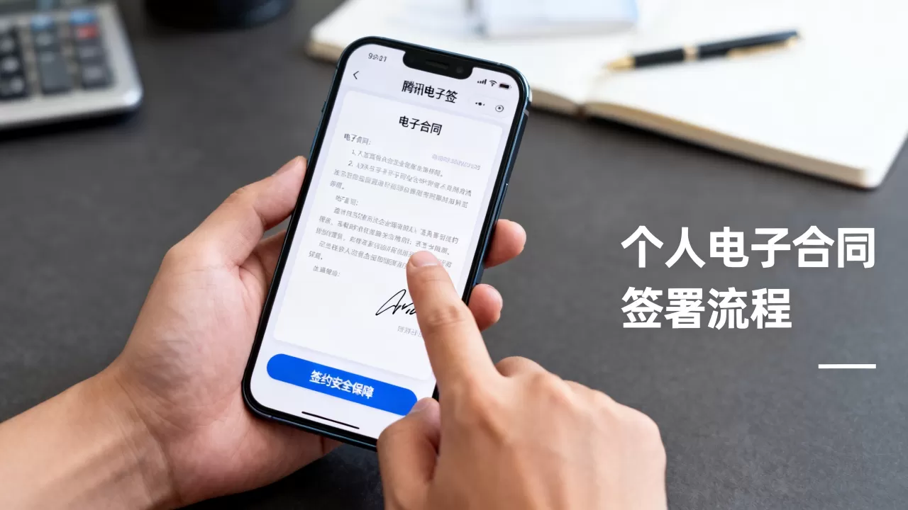 腾讯电子签签约安全吗？个人电子合同怎么签