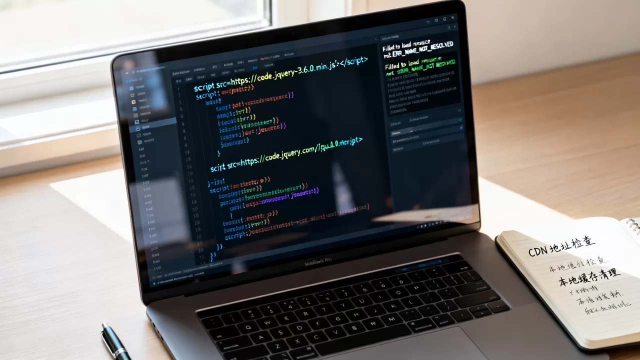 jquery cdn 无法调用怎么办？jquery cdn 引入失败解决方法