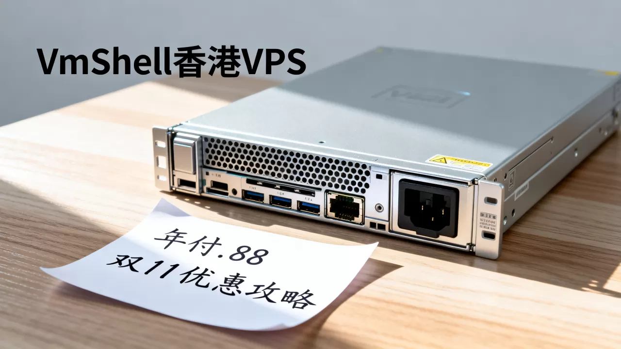VmShell香港VPS年付.88值得买吗，VmShell双11优惠攻略