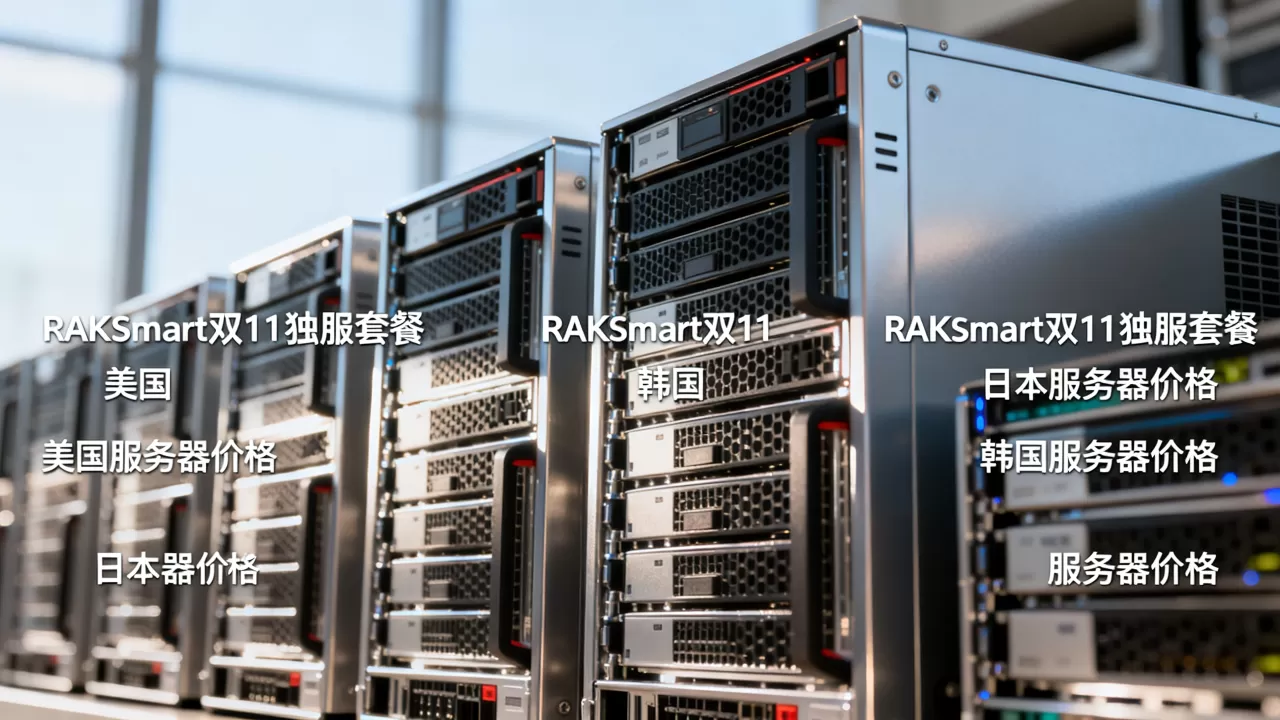 RAKsmart双11独服套餐值得入手吗，美国日本韩国服务器价格