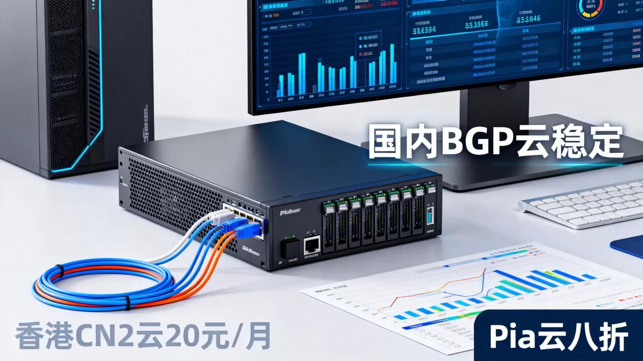 Pia云八折香港CN2云20元/月值得买吗，国内BGP云哪家稳定