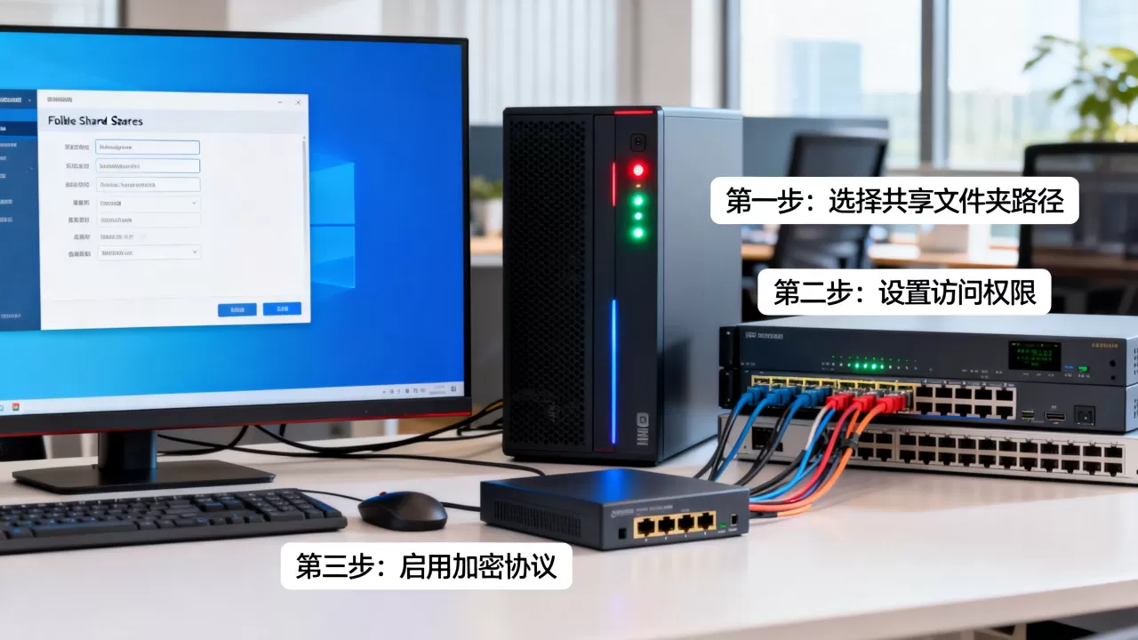 公司网络共享文件夹怎么设置？如何搭建安全稳定的文件共享系统