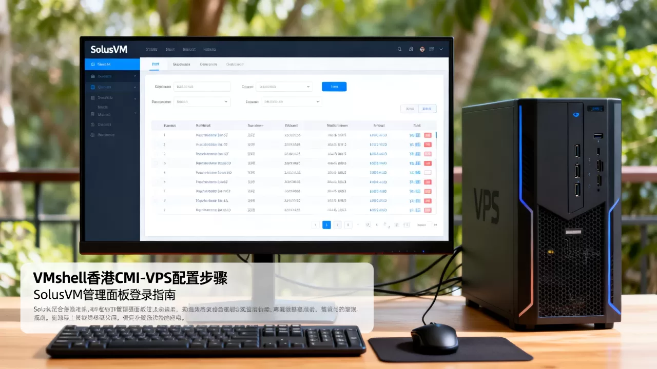 Vmshell香港CMI-VPS怎么选？Vmshell管理面板SolusVM使用教程