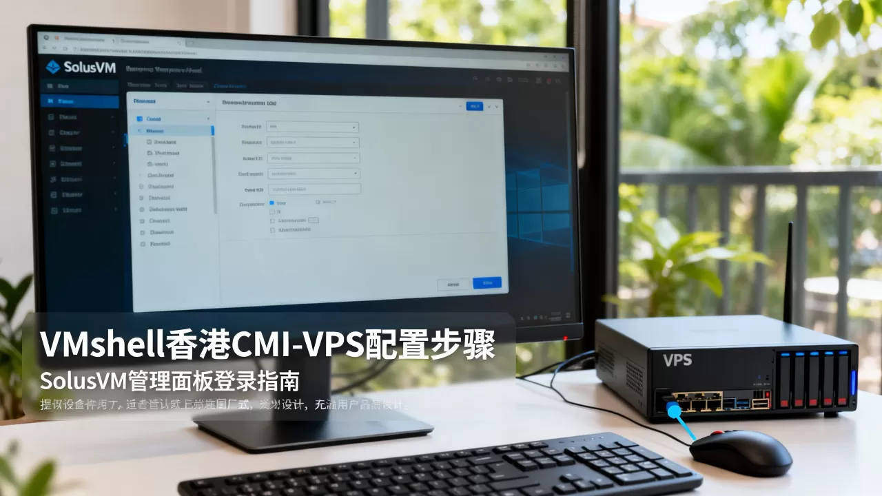 Vmshell香港CMI-VPS怎么选？Vmshell管理面板SolusVM使用教程