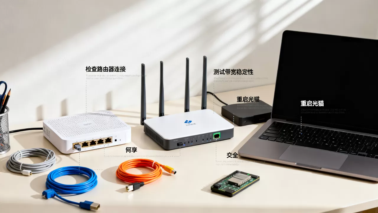 公司网络公网老是掉线怎么办？网络频繁掉线解决方法