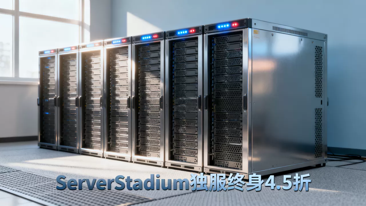 ServerStadium独服终身4.5折是真的吗？美国服务器租用推荐