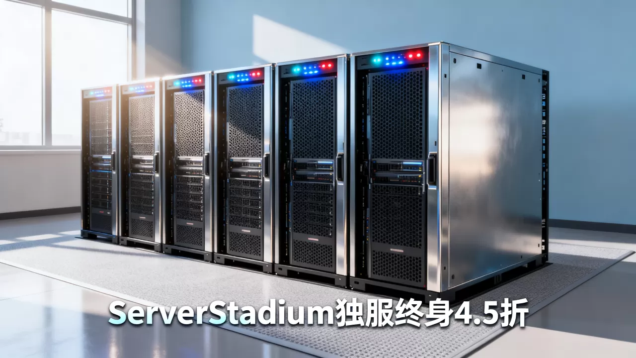 ServerStadium独服终身4.5折是真的吗？美国服务器租用推荐