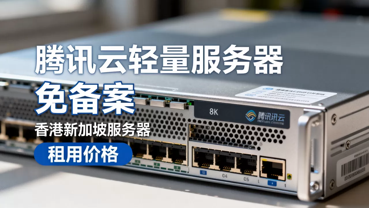 腾讯云轻量服务器免备案吗？香港新加坡服务器租用价格