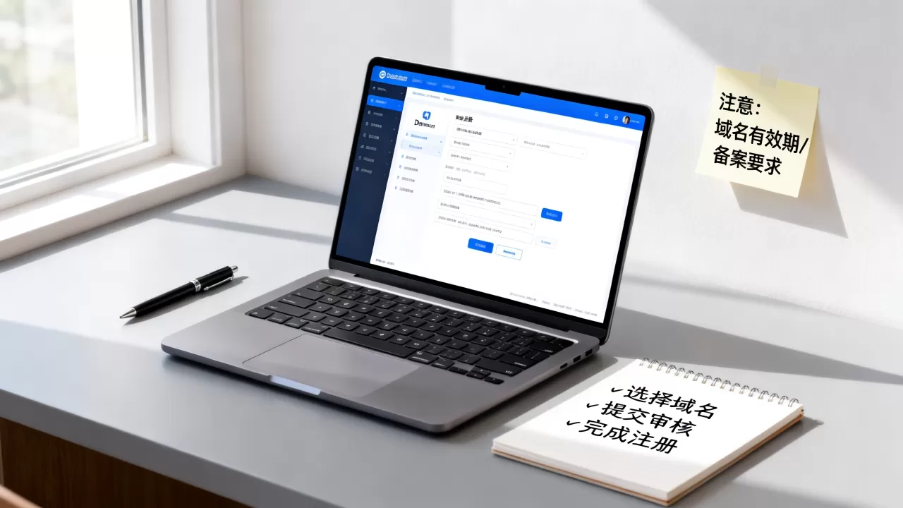 公司网站域名怎么注册？域名注册流程及注意事项