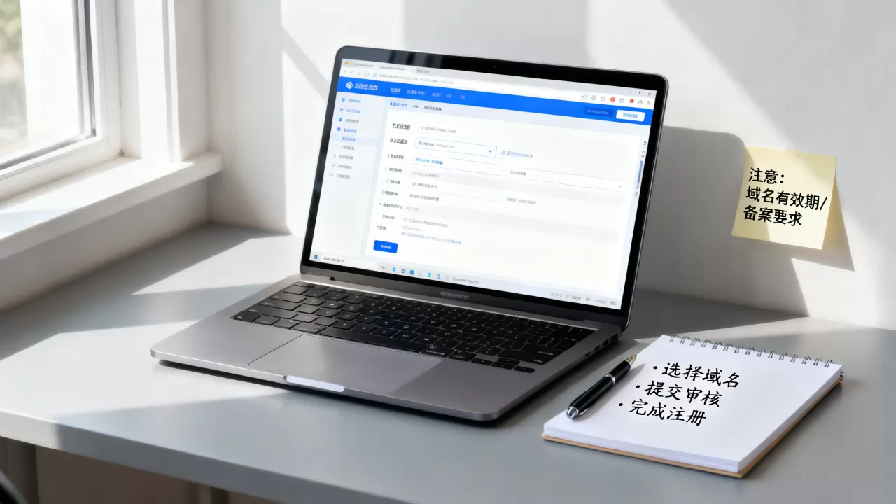 公司网站域名怎么注册？域名注册流程及注意事项