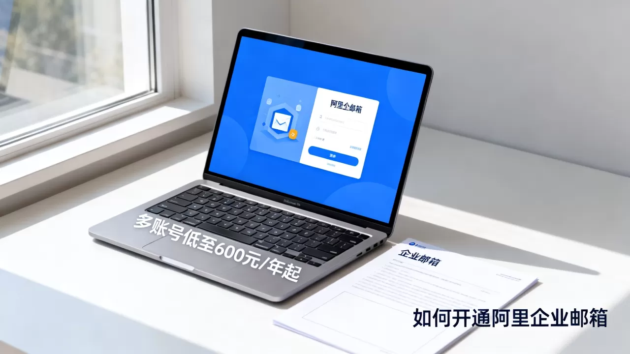 阿里企业邮箱多账号低至600元/年起，如何开通阿里企业邮箱