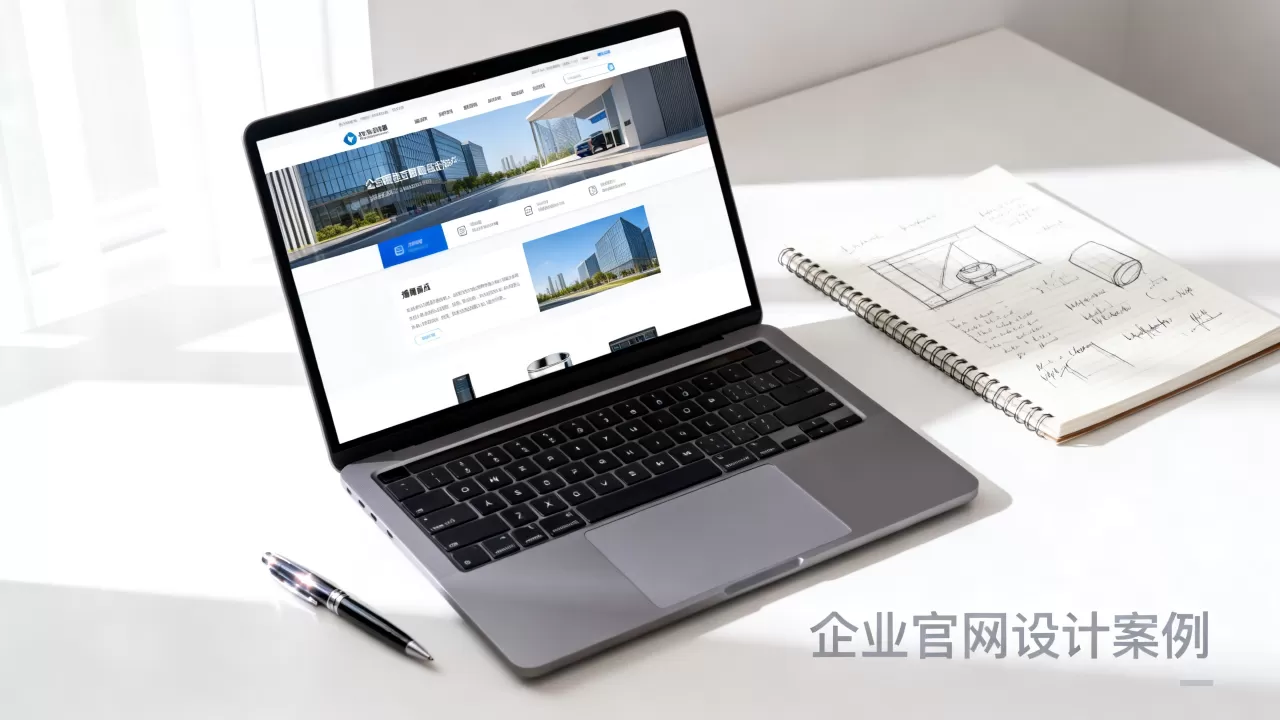 公司网站主页设计图片怎么做？企业官网首页设计案例