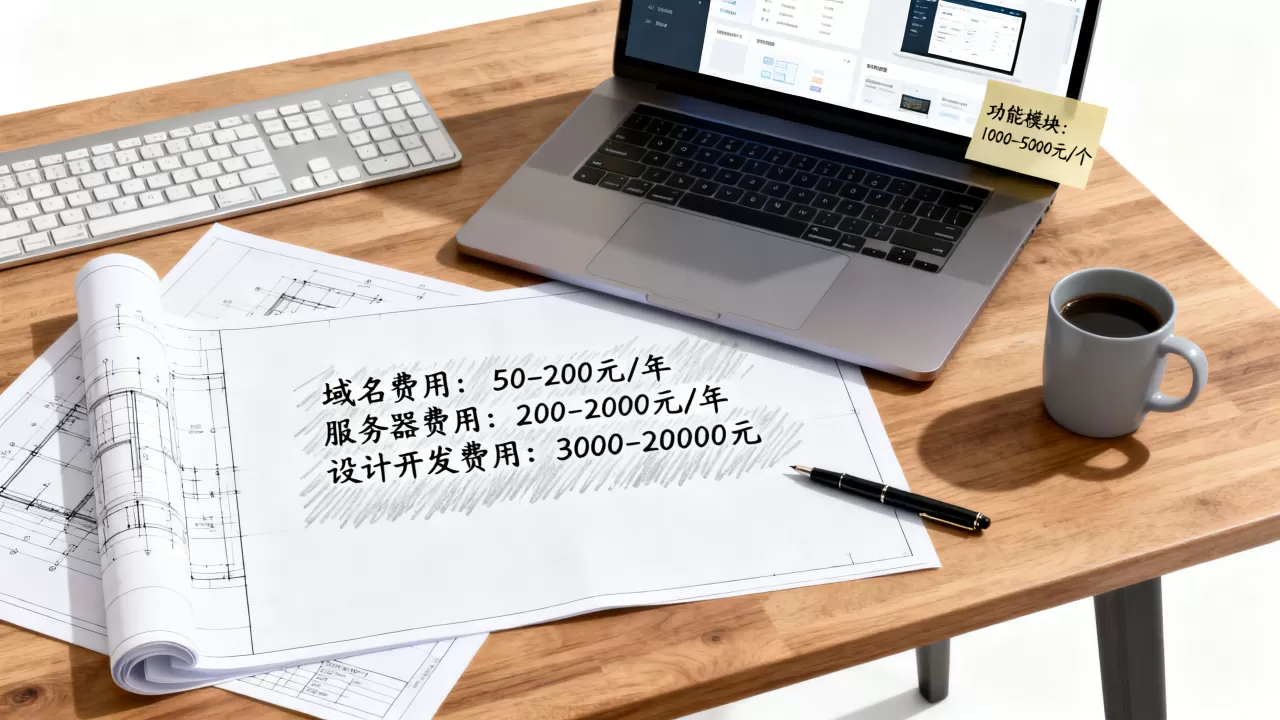 公司建设网站制作要多少钱？网站建设制作费用明细