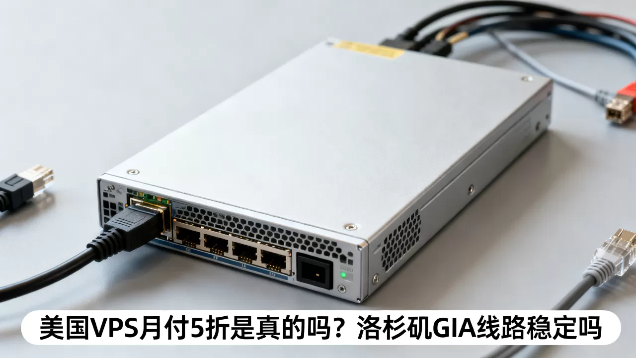 美国VPS月付5折是真的吗？洛杉矶GIA线路稳定吗