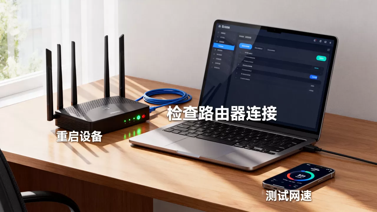 公司网络突然变卡怎么回事？网络卡顿怎么解决最快