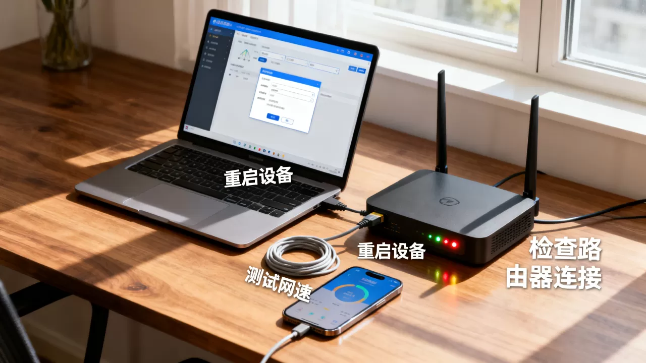 公司网络突然变卡怎么回事？网络卡顿怎么解决最快