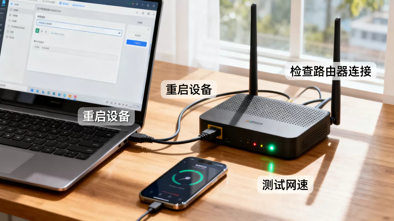 公司网络突然变卡怎么回事？网络卡顿怎么解决最快