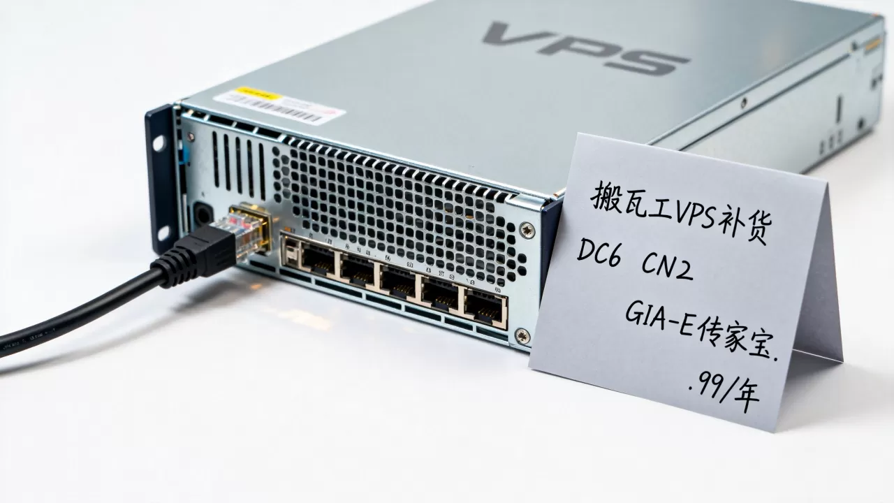 搬瓦工VPS补货了吗？DC6 CN2 GIA-E传家宝.99/年值得买吗
