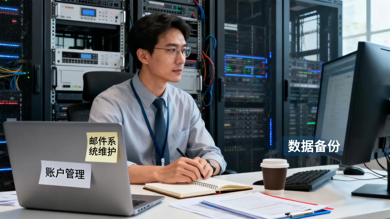 公司邮件服务器管理员具体负责什么？邮箱服务器管理员岗位职责