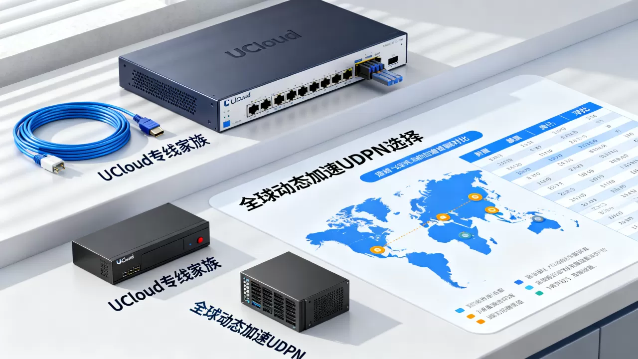 UCloud专线家族有哪些？全球动态加速UDPN怎么选